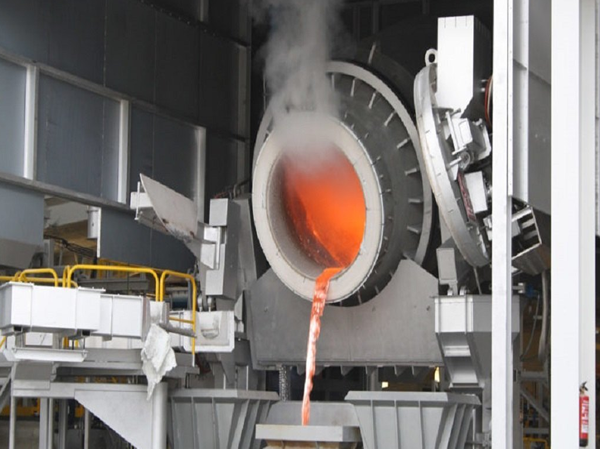 Aluminium melting furnace plant in Firozabad